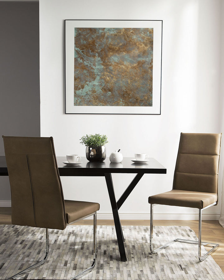 Ahilli Cowhide Area Rug 140 x 200 cm Grey