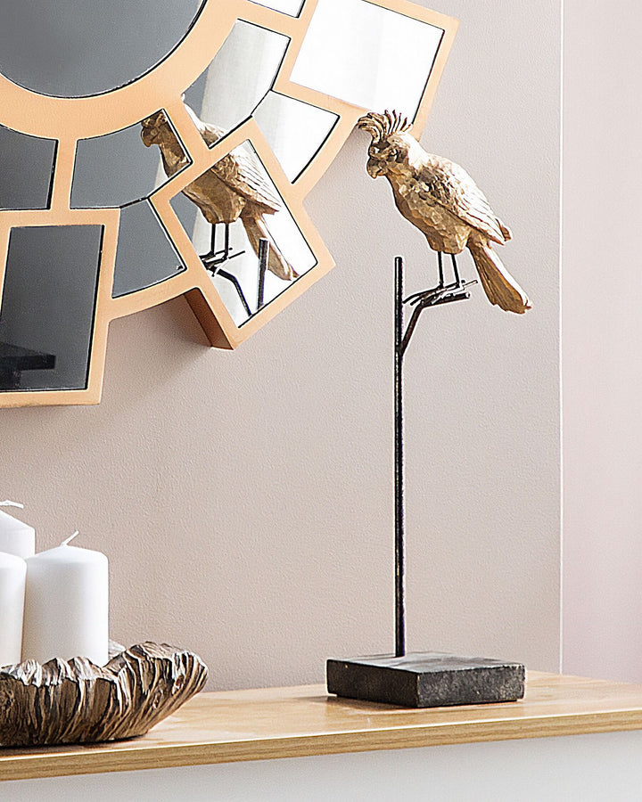 Rozel Wall Mirror Golden Brown