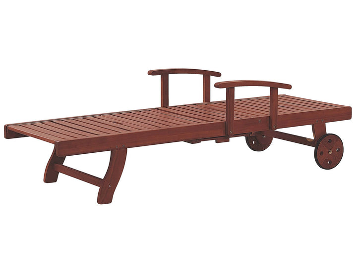 Acacia Wood Reclining Sun Lounger Briasha
