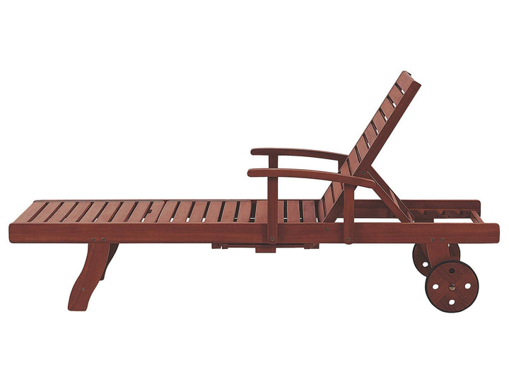 Acacia Wood Reclining Sun Lounger Briasha