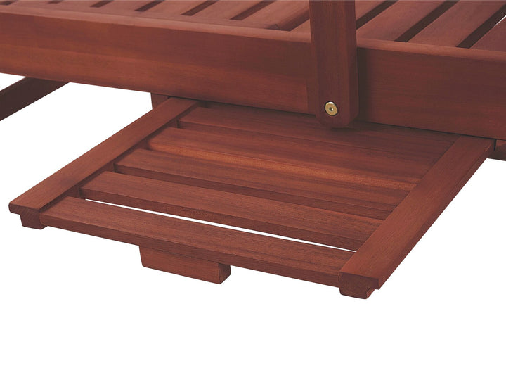 Acacia Wood Reclining Sun Lounger Briasha