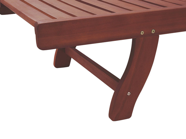 Acacia Wood Reclining Sun Lounger Briasha
