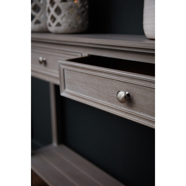 Serene Collection Four Drawer Console Table