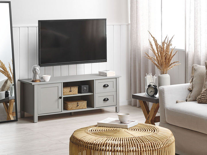 TV Stand HONOLULU Light Grey