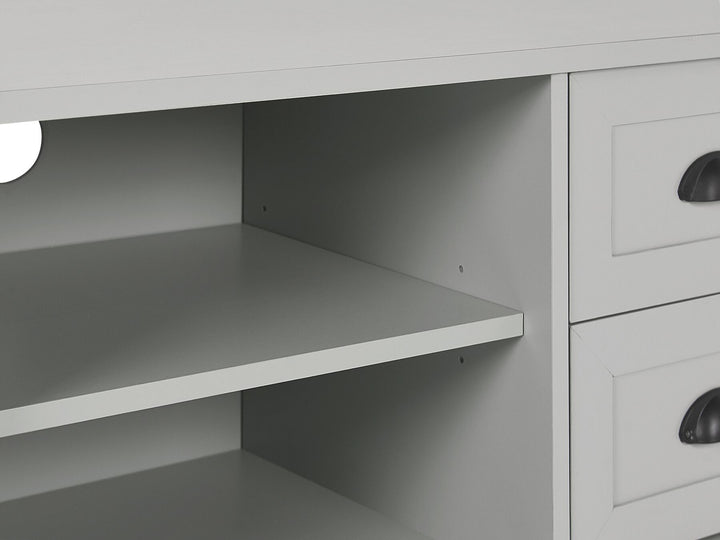 TV Stand Light Grey Rymann