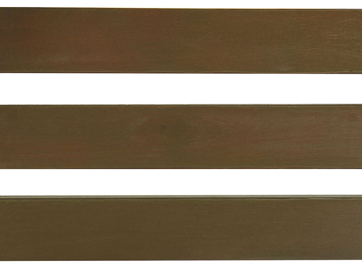 Acacia Wood Reclining Sun Lounger with Red Cushion Finsbury