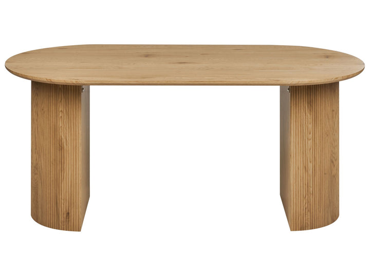 Dilaver Dining Table 180 x 90 cm Light Wood