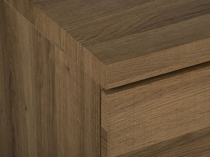 TV Stand Dark Brown Easton