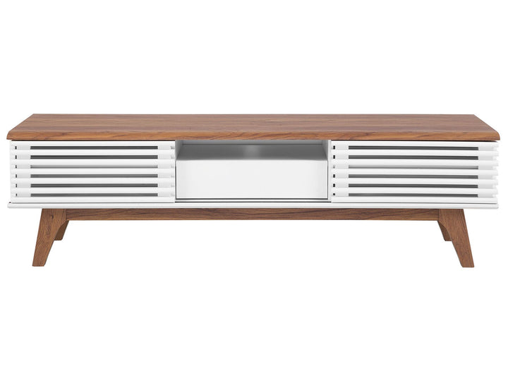 TV Stand Brown/ White Clayborn
