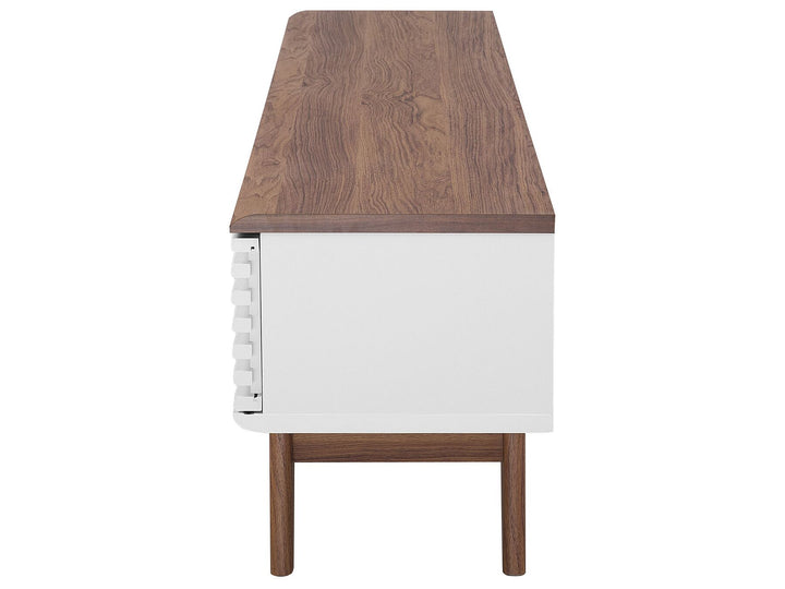 TV Stand Brown/ White Clayborn