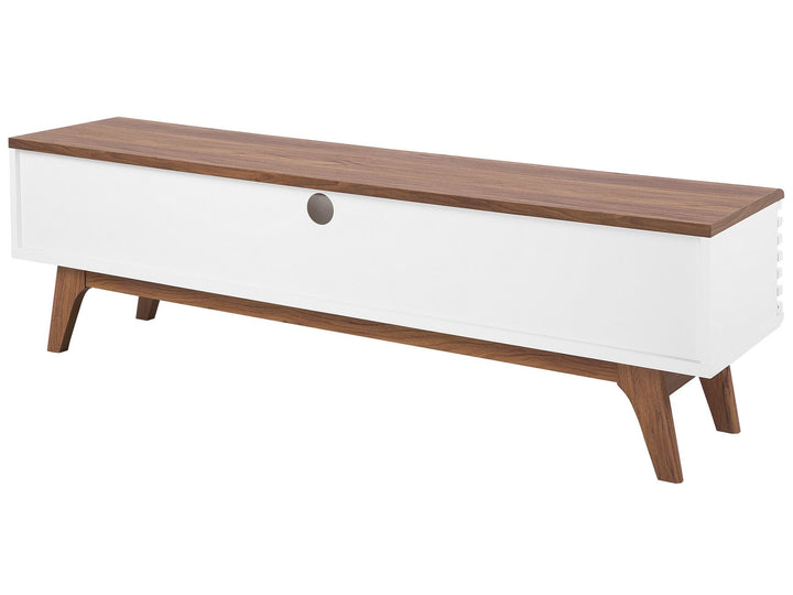 TV Stand Brown/ White Clayborn