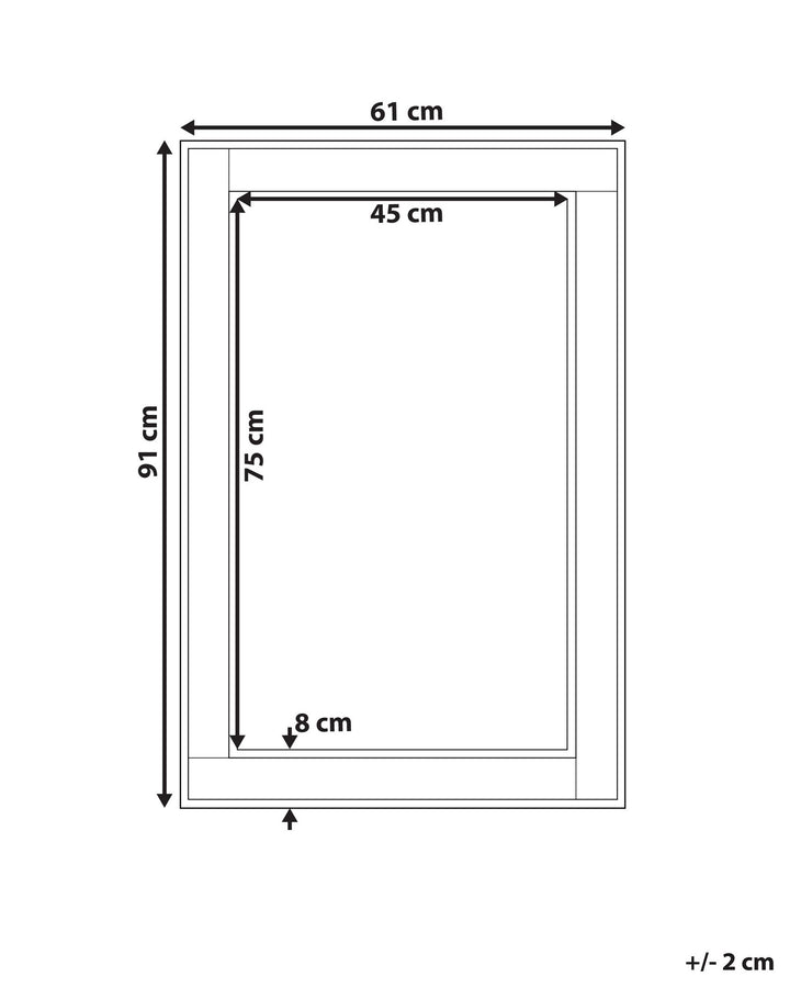 Fenioux Wall Mirror Silver