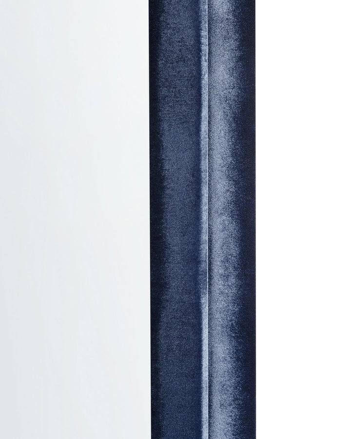 Wall Mirror Culan Velvet Dark Blue