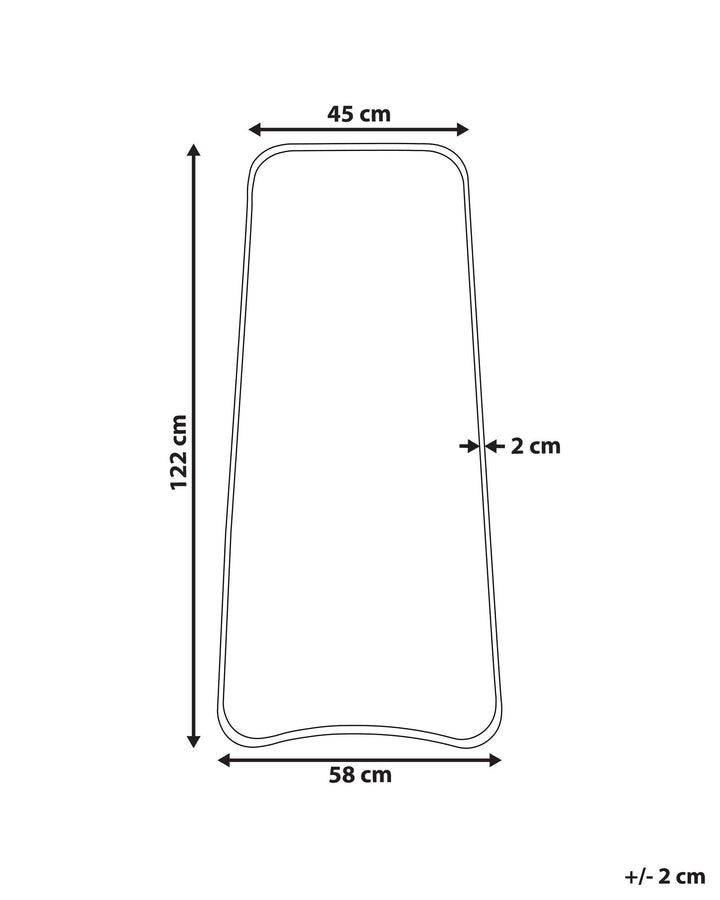 Wall Mirror Levet Metal Gold