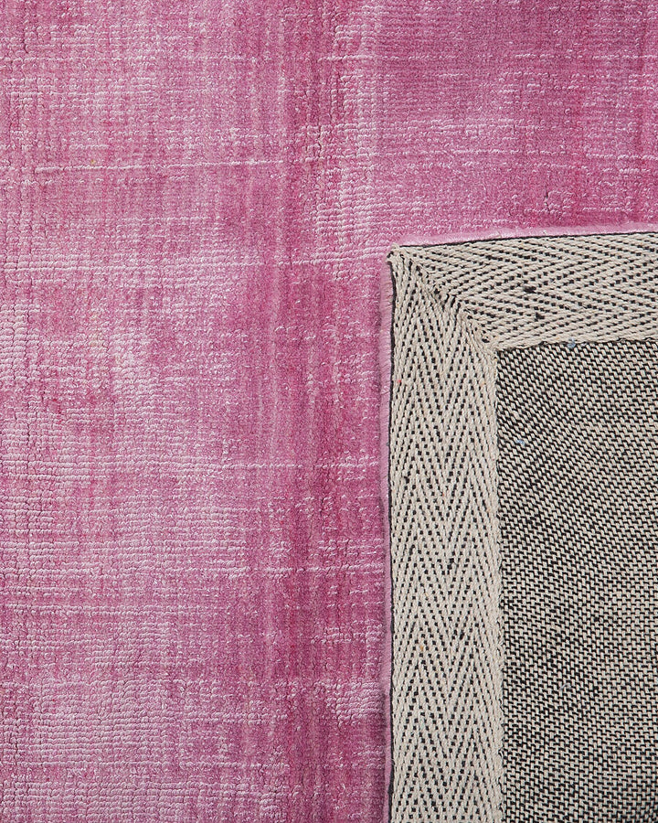 Ercis Viscose Rug 160 x 230 cm Grey and Pink