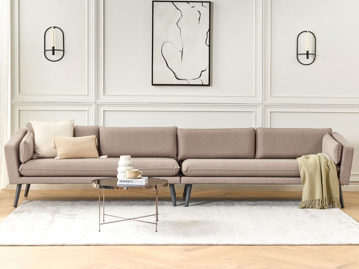 Loretello Garden Sofa 4 Seater Beige