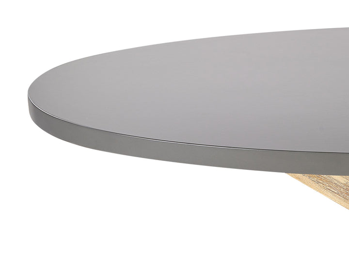 Oristano Garden Dining Set 6 Seater with Cushions Concrete Beige