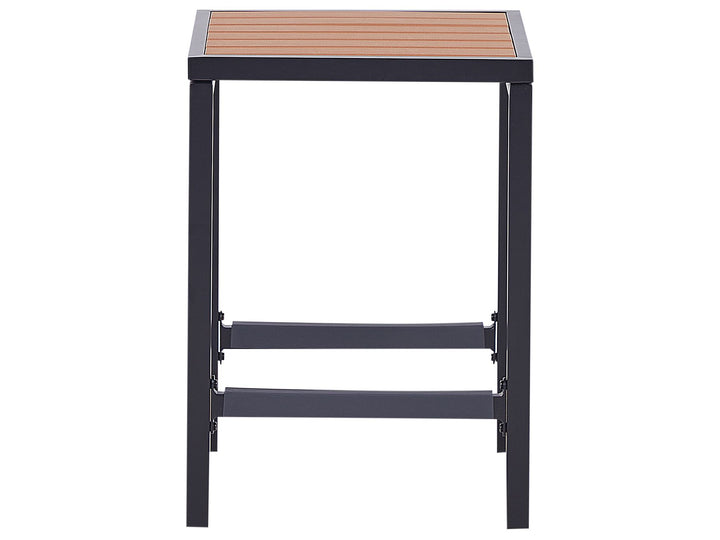 Avetrana Garden Bar Set 2 Seater Metal Brown/ Black