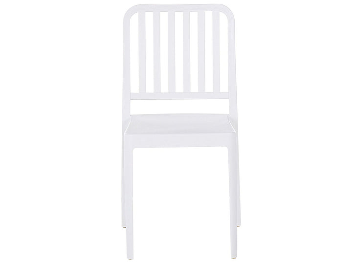 Sersale Garden Dining Set 4 Seater White