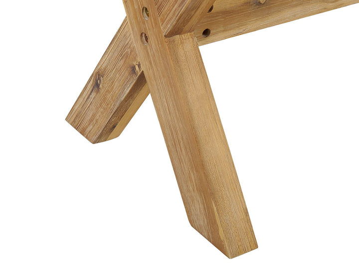 Olbia Garden Dining Set with Benches 6 Seater Concrete White