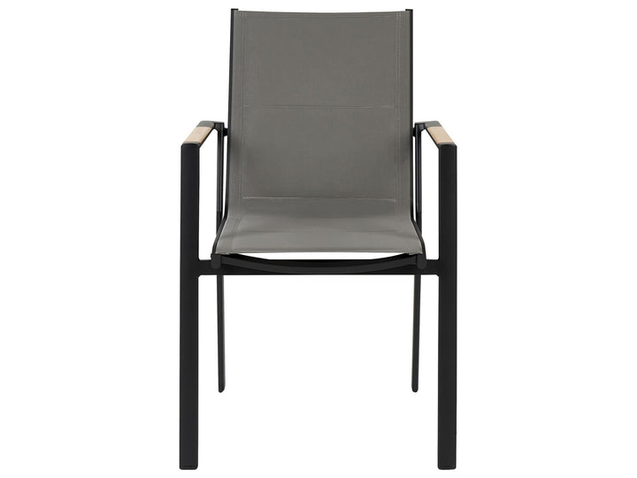 Olmetto/Busseto Garden Dining Set 4 Seater Metal Black