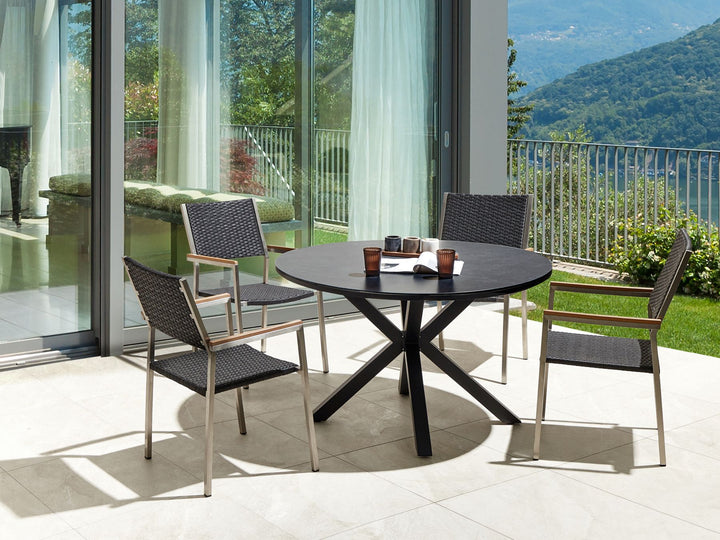 Maletto/Grosseto 4 Seater Black