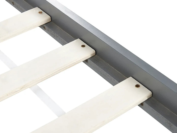 Kids Bed House Pine Wood 90 x 200 cm (EU Single) Grey