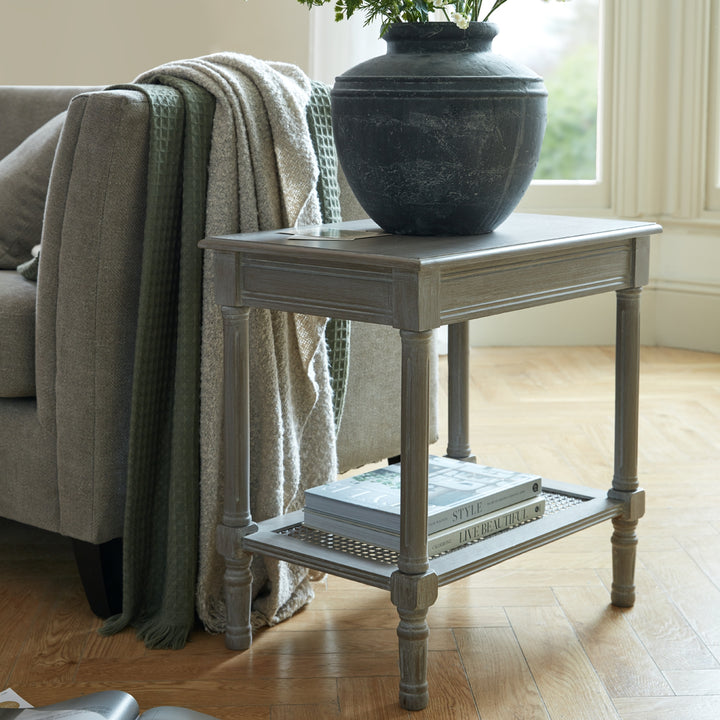 Serene Rattan Collection Side Table