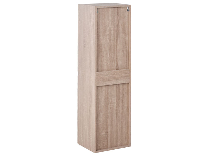 Bathroom Wall Mounted Cabinet 35 cm Light Brown Uruca