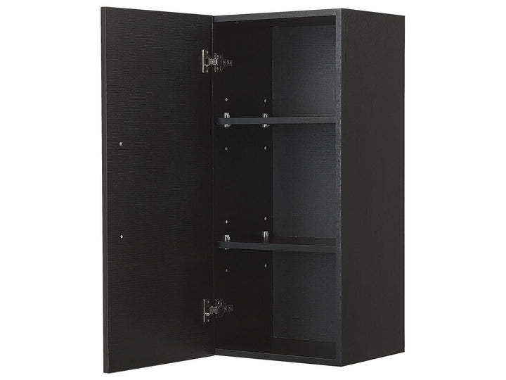 Bathroom Wall Mounted Cabinet 40 cm Black Bilbao