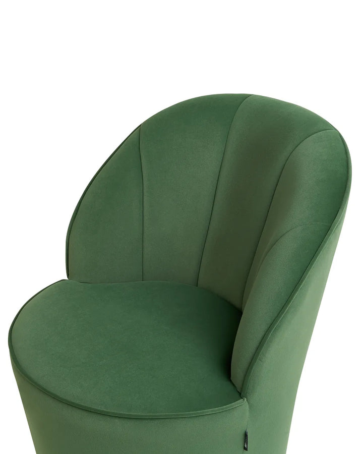 Armchair Velvet Dark Green Naethan