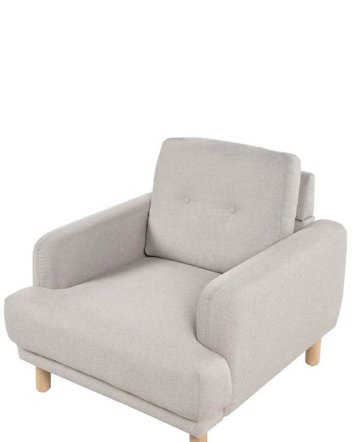 Armchair Fabric Taupe Shelbi