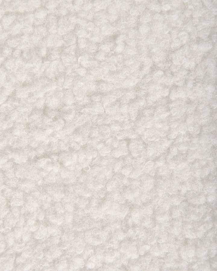 Armchair Boucle White Shelbi
