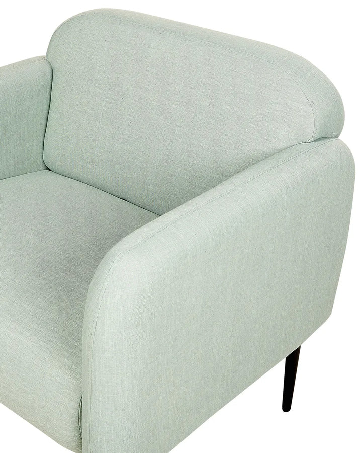 Armchair Linen Light Green Romines