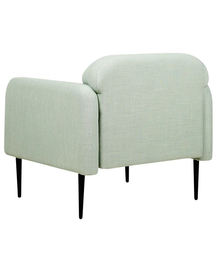 Armchair Linen Light Green Romines