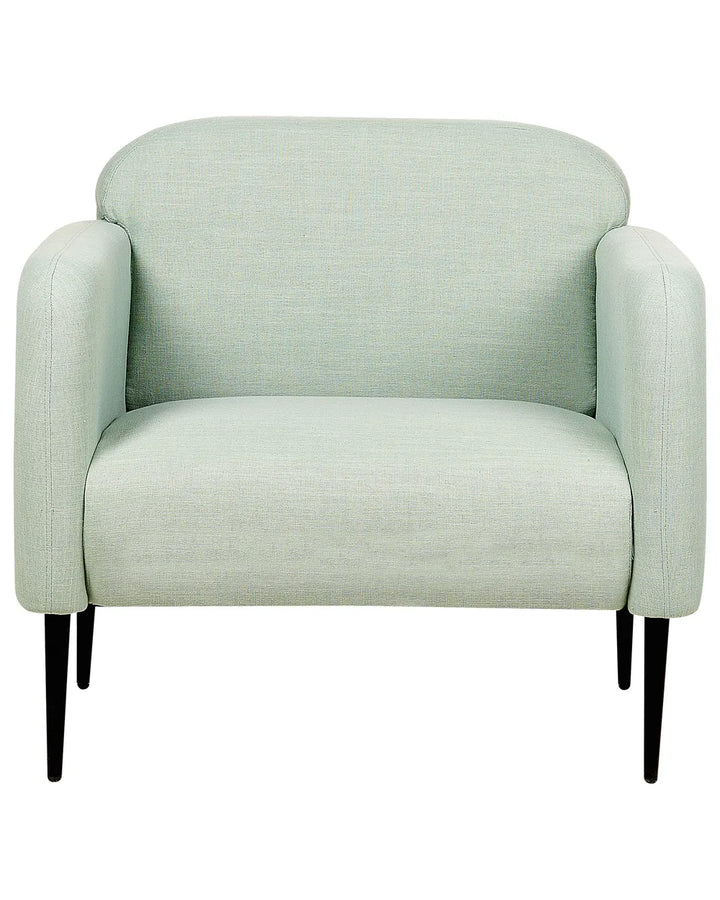 Armchair Linen Light Green Romines