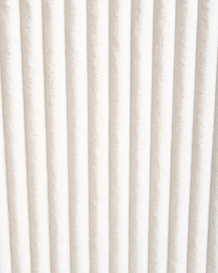 Armchair Corduroy White Levick