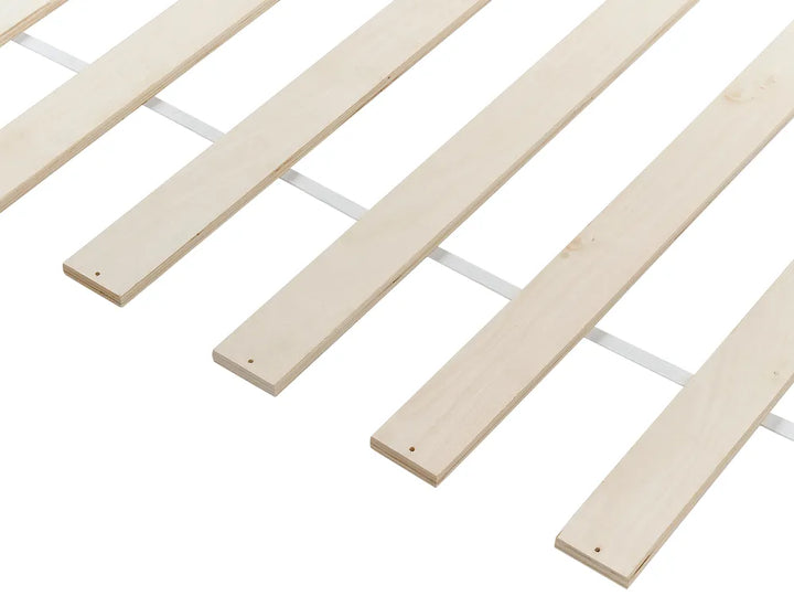 Bed Pine Wood 90 x 200 cm (EU Single) Light Blue Juliann