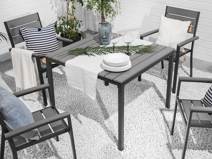 Prato Garden Dining Table 95 cm 95 cm Grey