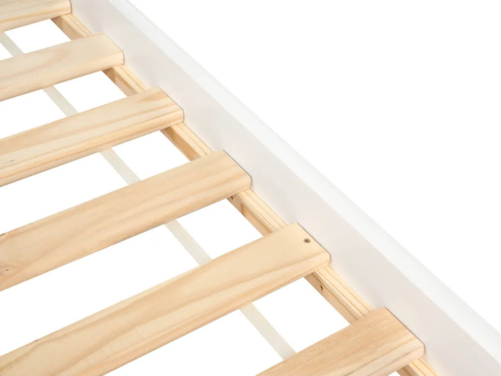 Trundle Bed Pine Wood 90 x 200 cm (EU Single) Pink Hinman