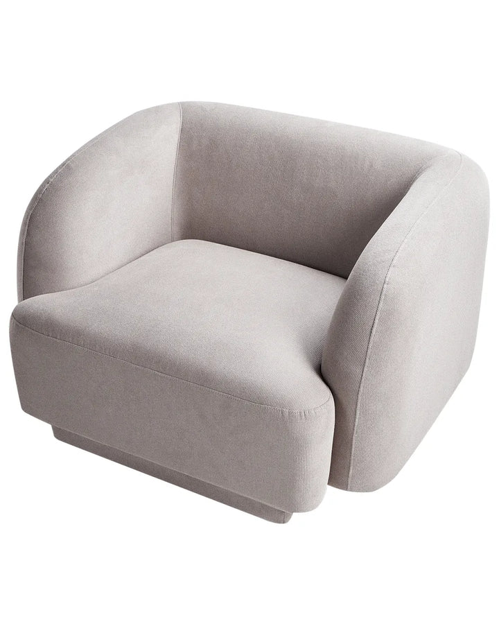 Armchair Fabric Light Grey Atalyia