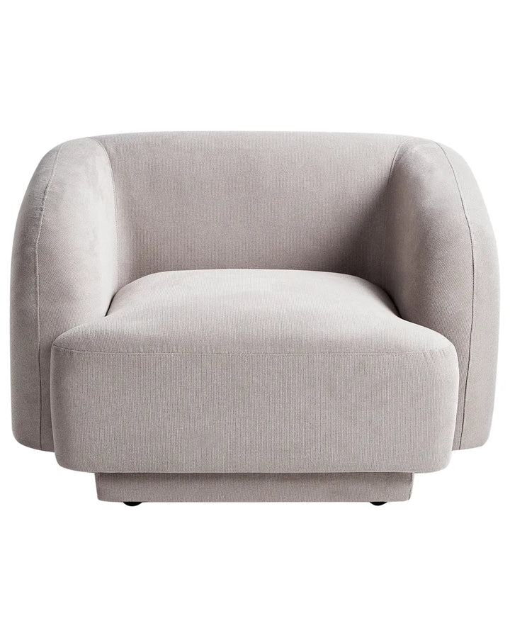 Armchair Fabric Light Grey Atalyia