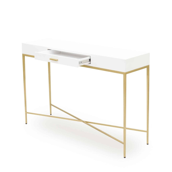 D.I.Designs Berkeley Console Table White