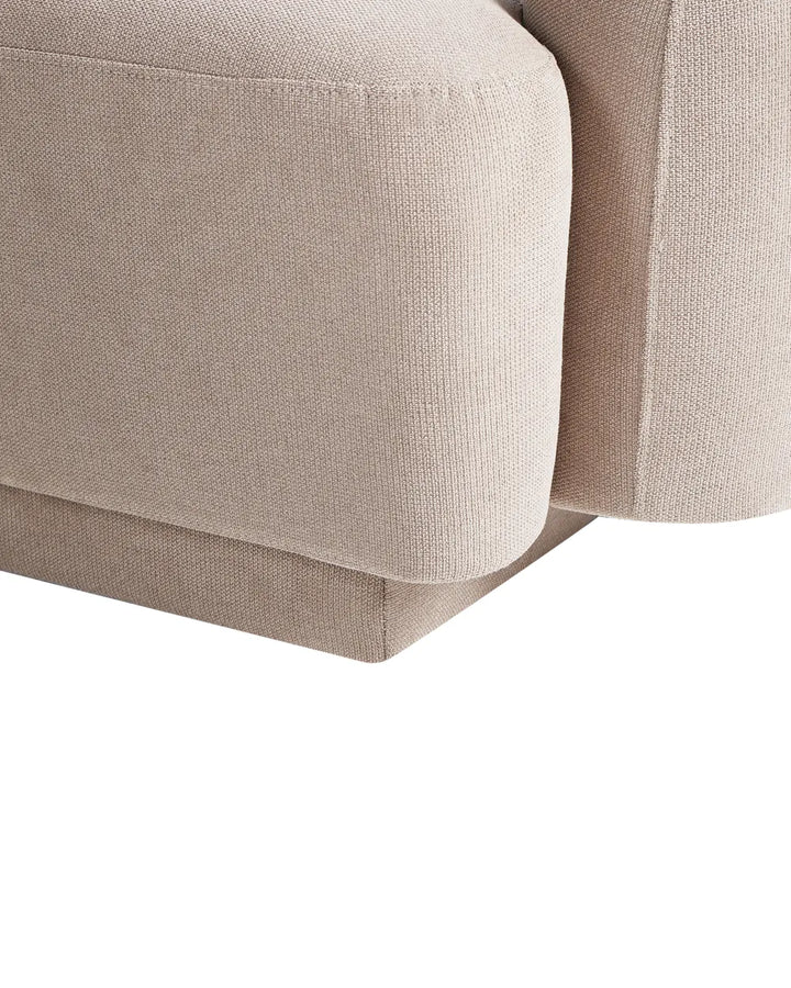 Armchair Fabric Taupe Atalyia