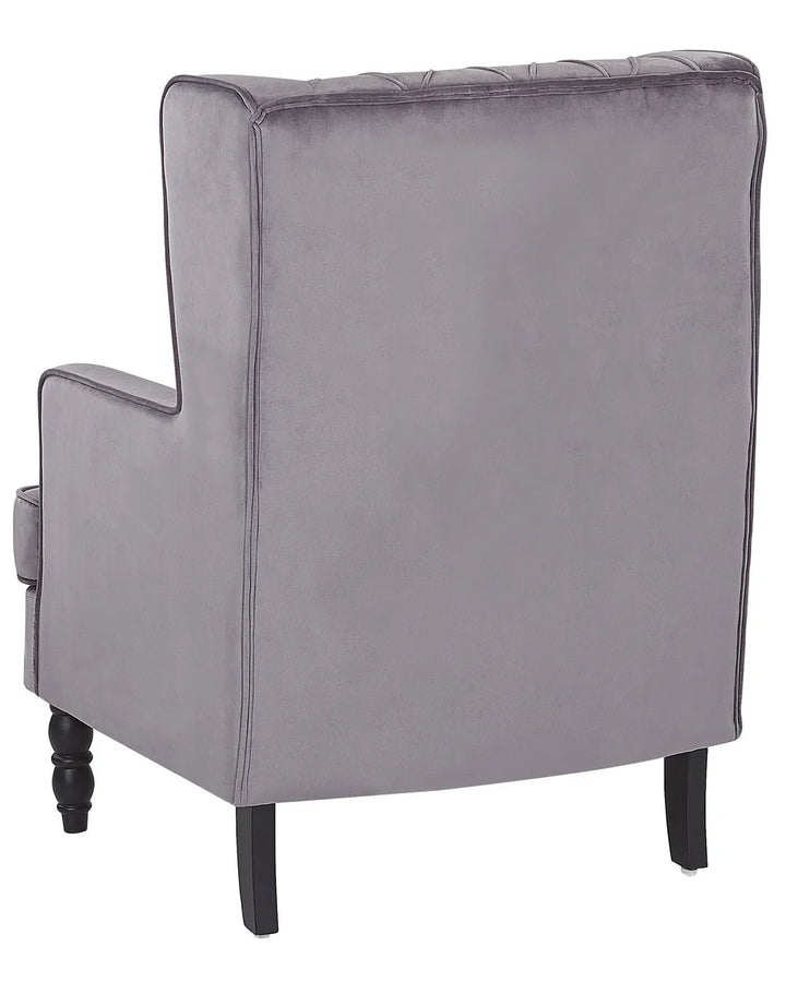 Armchair Velvet Grey Ricki