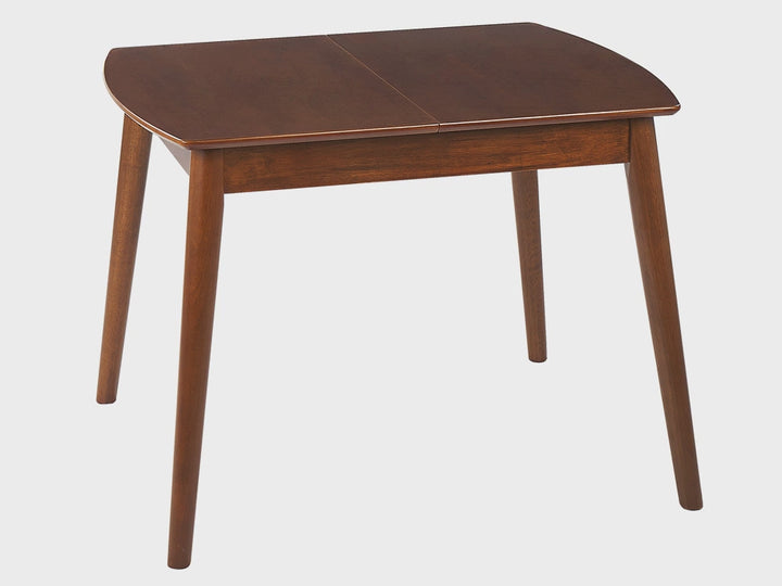 Extending Dining Table Dark Wood Comona