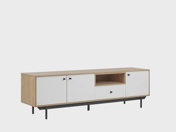 TV Stand Brown/ White Ozge