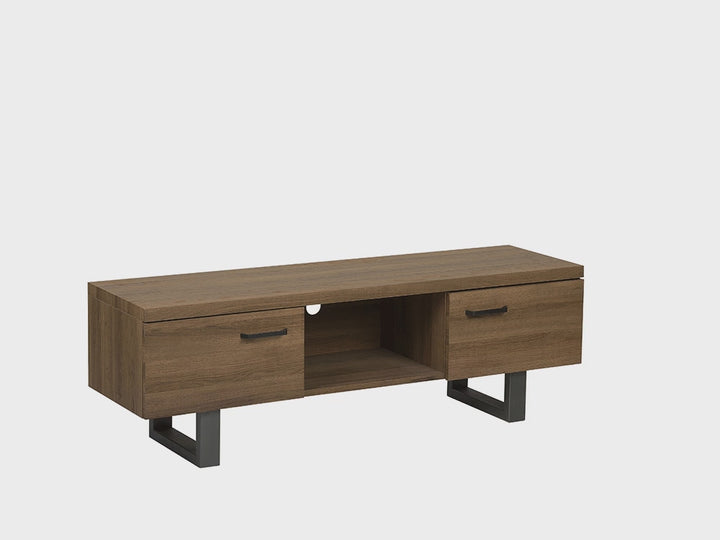 TV Stand Dark Brown Easton