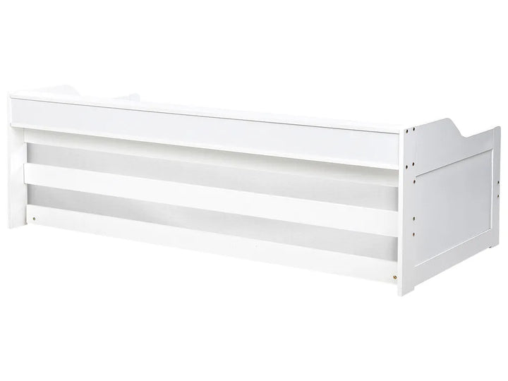 Trundle Bed Pine Wood 90 x 200 cm (EU Single) White Erlom