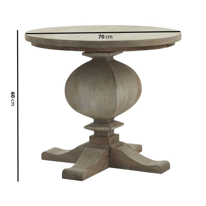 Copgrove Collection Pedestal Side Table